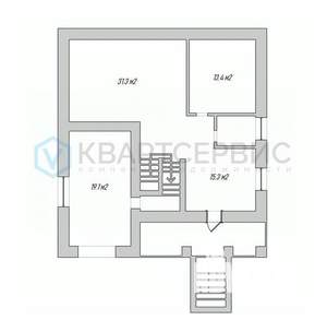 Коттедж 338м&sup2;, 3-этажный, участок 10 сот.  