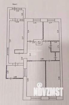Коттедж 109м&sup2;, 1-этажный, участок 8 сот.  