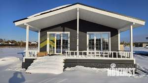 Дом 85м&sup2;, 1-этажный, участок 8 сот.  