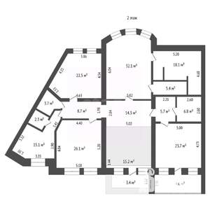 Дом 640м², 3-этажный, участок 30 сот.  