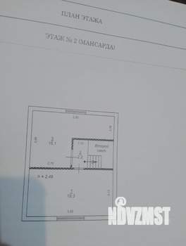 Дом 84м&sup2;, 2-этажный, участок 9 сот.  