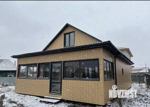 Дом 125м&sup2;, 2-этажный, участок 4 сот.  