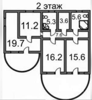 Дом 234м², 2-этажный, участок 14 сот.  
