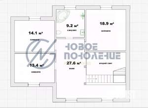 Дом 245м², 2-этажный, участок 10 сот.  
