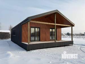 Дом 95м&sup2;, 1-этажный, участок 8 сот.  