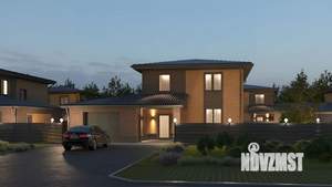 Коттедж 198м&sup2;, 2-этажный, участок 7 сот.  