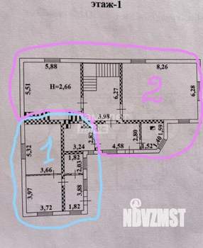Коттедж 340м², 2-этажный, участок 4 сот.  
