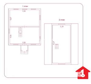 Дом 164м&sup2;, 2-этажный, участок 6 сот.  