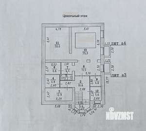 Коттедж 528м&sup2;, 3-этажный, участок 15 сот.  