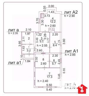 Дом 60м², 2-этажный, участок 5 сот.  