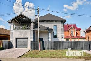 Коттедж 155м², 2-этажный, участок 6 сот.  