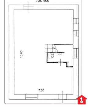 Дом 155м&sup2;, 2-этажный, участок 6 сот.  