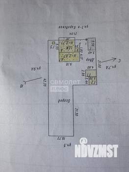 Дом 63м², 1-этажный, участок 7 сот.  