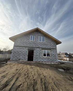 Дом 153м&sup2;, 2-этажный, участок 6 сот.  