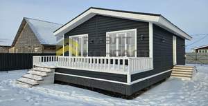 Дом 57м&sup2;, 1-этажный, участок 6 сот.  