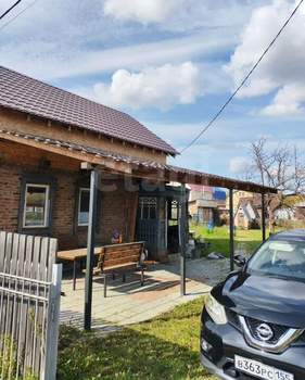 Дом 80м&sup2;, 2-этажный, участок 631 сот.  