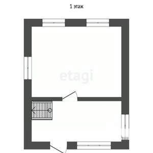 Дом 70м&sup2;, 2-этажный, участок 6 сот.  