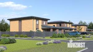 Коттедж 198м&sup2;, 2-этажный, участок 7 сот.  