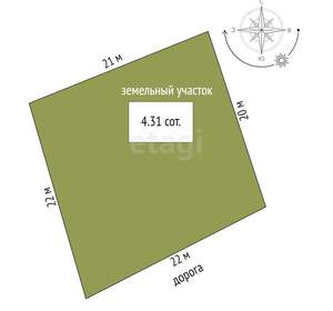 Дача 84м², 1-этажный, участок 4 сот.  