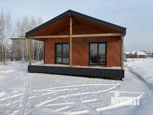 Дом 95м&sup2;, 1-этажный, участок 8 сот.  