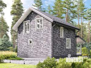 Дом 96м&sup2;, 2-этажный, участок 6 сот.  