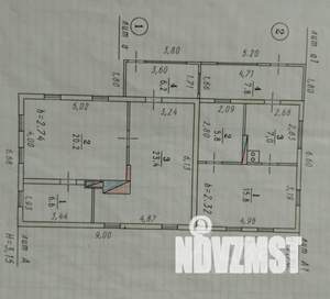 Дом 79м&sup2;, 1-этажный, участок 5 сот.  