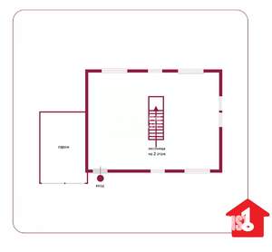 Дом 146м&sup2;, 2-этажный, участок 6 сот.  