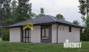 Дом 91м&sup2;, 1-этажный, участок 7 сот.  