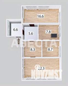 Дом 69м², 1-этажный, участок 5 сот.  
