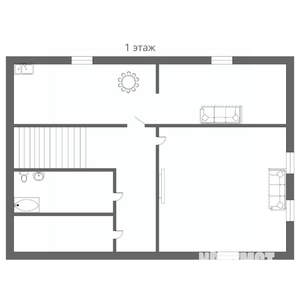 Коттедж 226м², 2-этажный, участок 10 сот.  