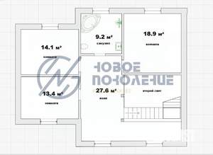 Дом 245м², 2-этажный, участок 10 сот.  