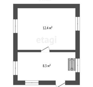 Дача 30м², 2-этажный, участок 8 сот.  