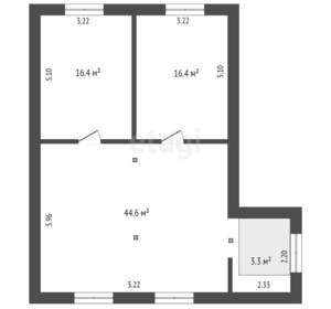 Дом 180м², 2-этажный, участок 8 сот.  