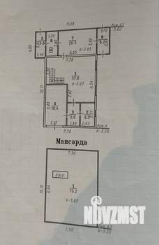 Дом 126м&sup2;, 2-этажный, участок 4 сот.  