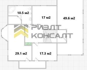 Дом 385м², 2-этажный, участок 15 сот.  