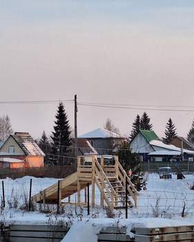 Дом 40м&sup2;, 2-этажный, участок 5 сот.  