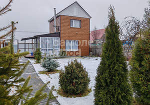 Дом 35м², 2-этажный, участок 3 сот.  