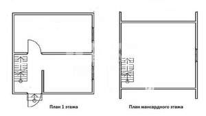 Дача 40м², 2-этажный, участок 5 сот.  