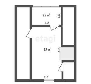 Дача 41м², 2-этажный, участок 6 сот.  
