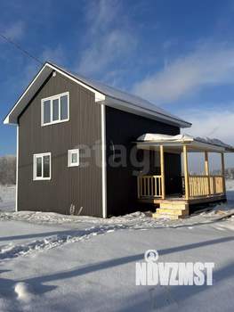 Дом 81м&sup2;, 2-этажный, участок 8 сот.  