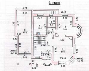 Дом 326м², 2-этажный, участок 12 сот.  