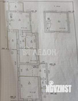Дом 71м&sup2;, 2-этажный, участок 4 сот.  