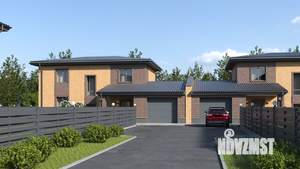 Коттедж 202м&sup2;, 2-этажный, участок 7 сот.  