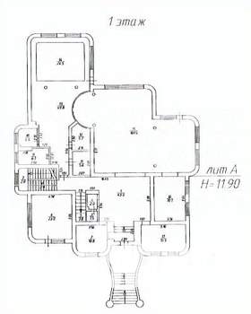 Дом 800м², 3-этажный, участок 20 сот.  