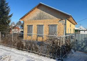 Дом 55м², 1-этажный, участок 6 сот.  