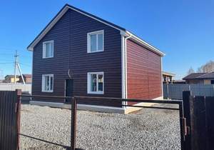 Дом 155м&sup2;, 2-этажный, участок 6 сот.  