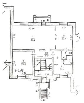 Дом 482м², 3-этажный, участок 11 сот.  