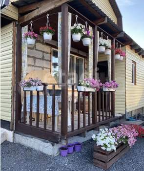 Дом 100м&sup2;, 2-этажный, участок 3 сот.  