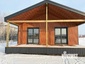 Дом 95м&sup2;, 1-этажный, участок 8 сот.  