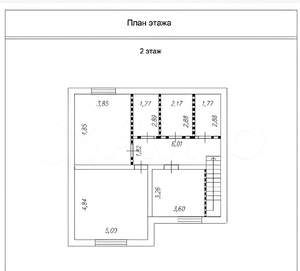 Коттедж 183м², 2-этажный, участок 6 сот.  